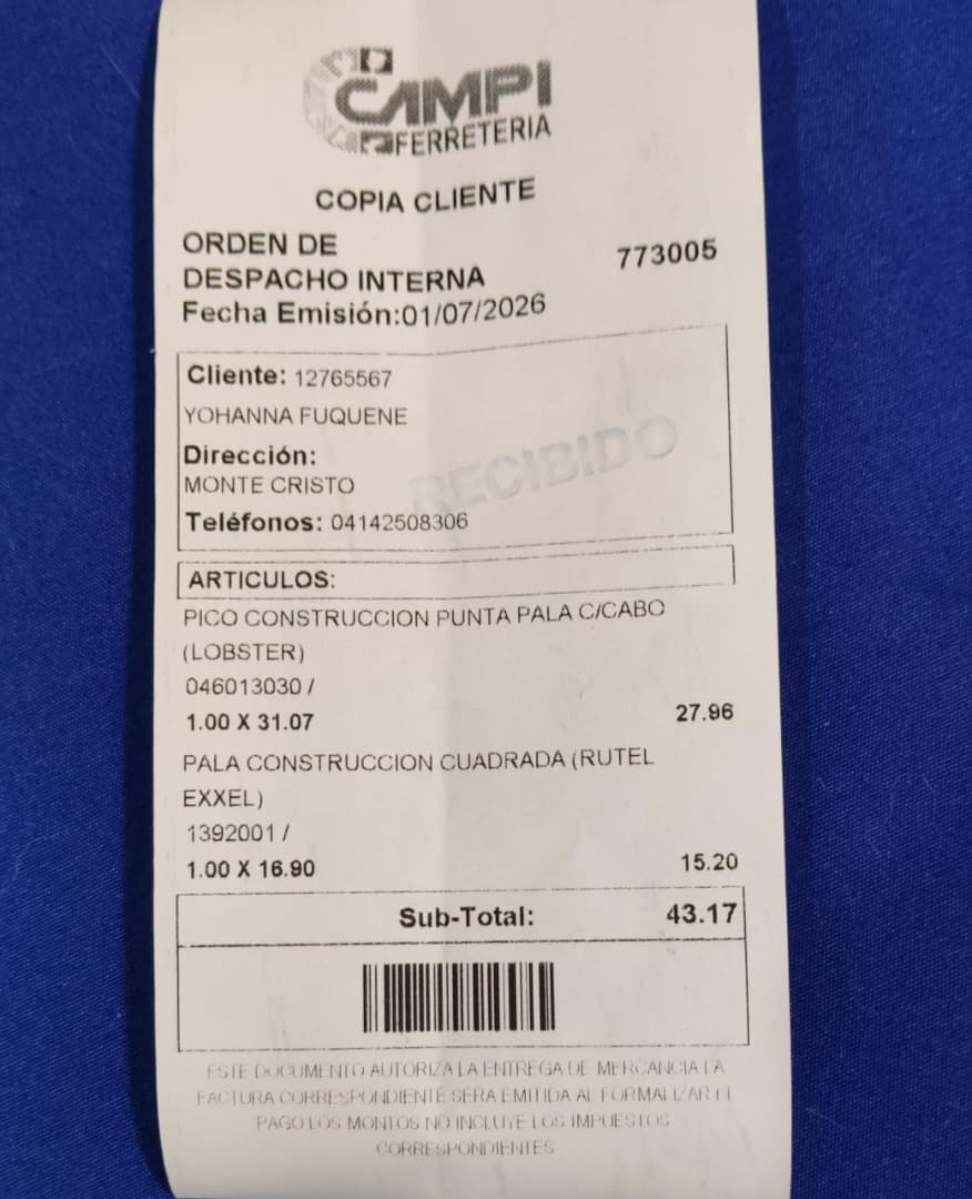 Comprobante